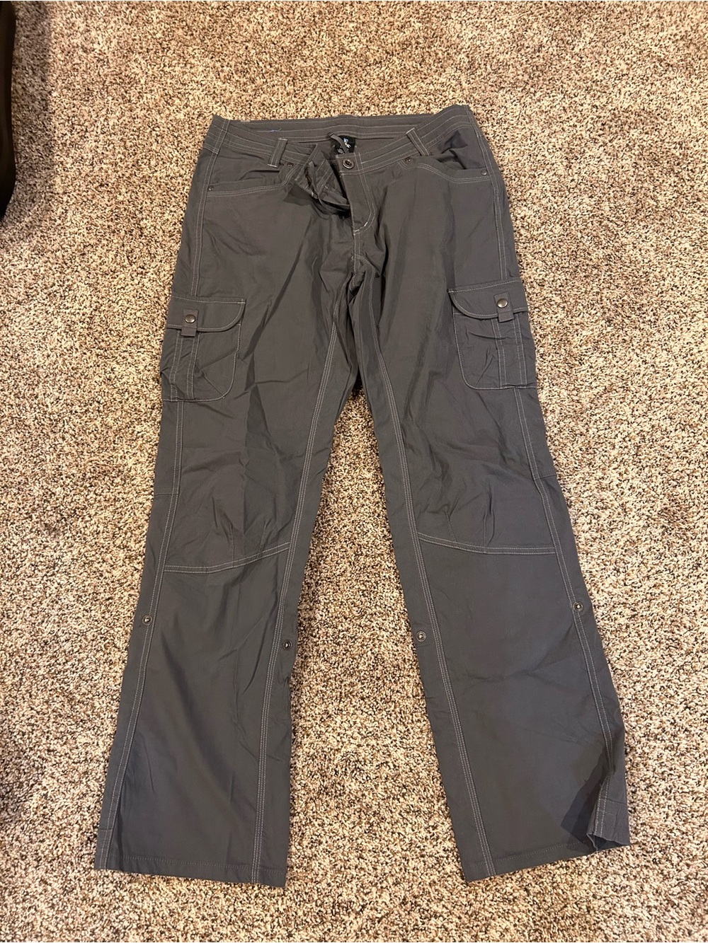 Women’s Kuhl Gray Cargo Pants - Versatile Utility Style